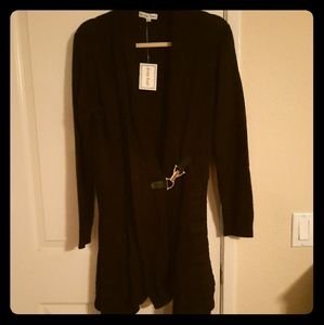 New Black Long Sweater
